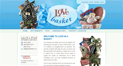 Desktop Screenshot of loveinabasket.co.nz